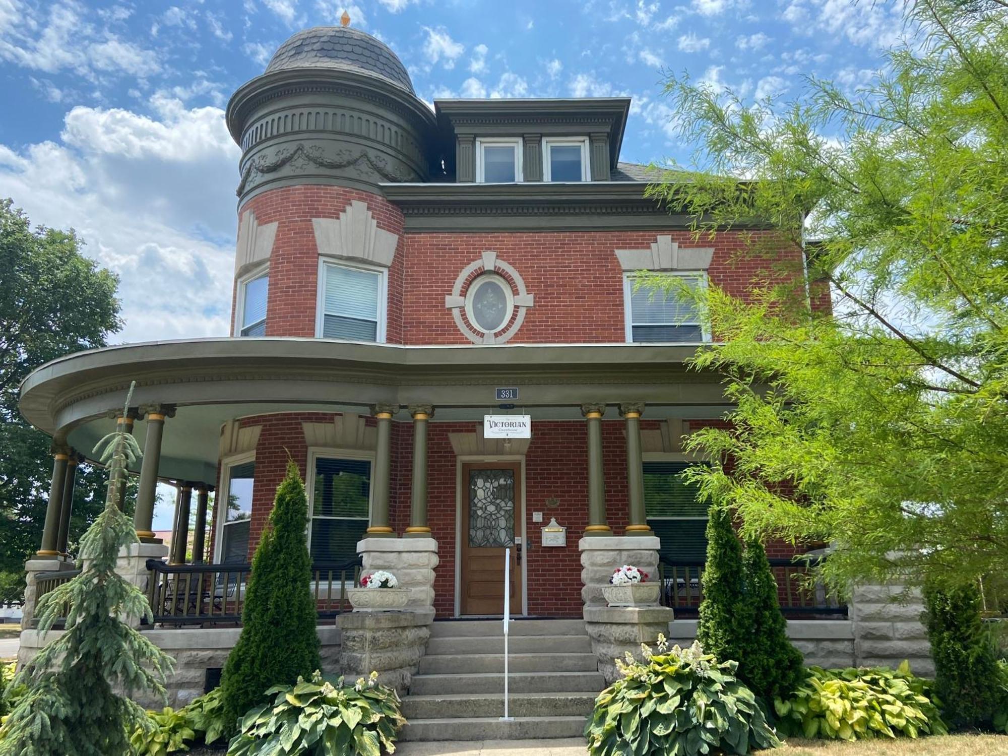 The Victorian Guesthouse Delphos Exterior foto