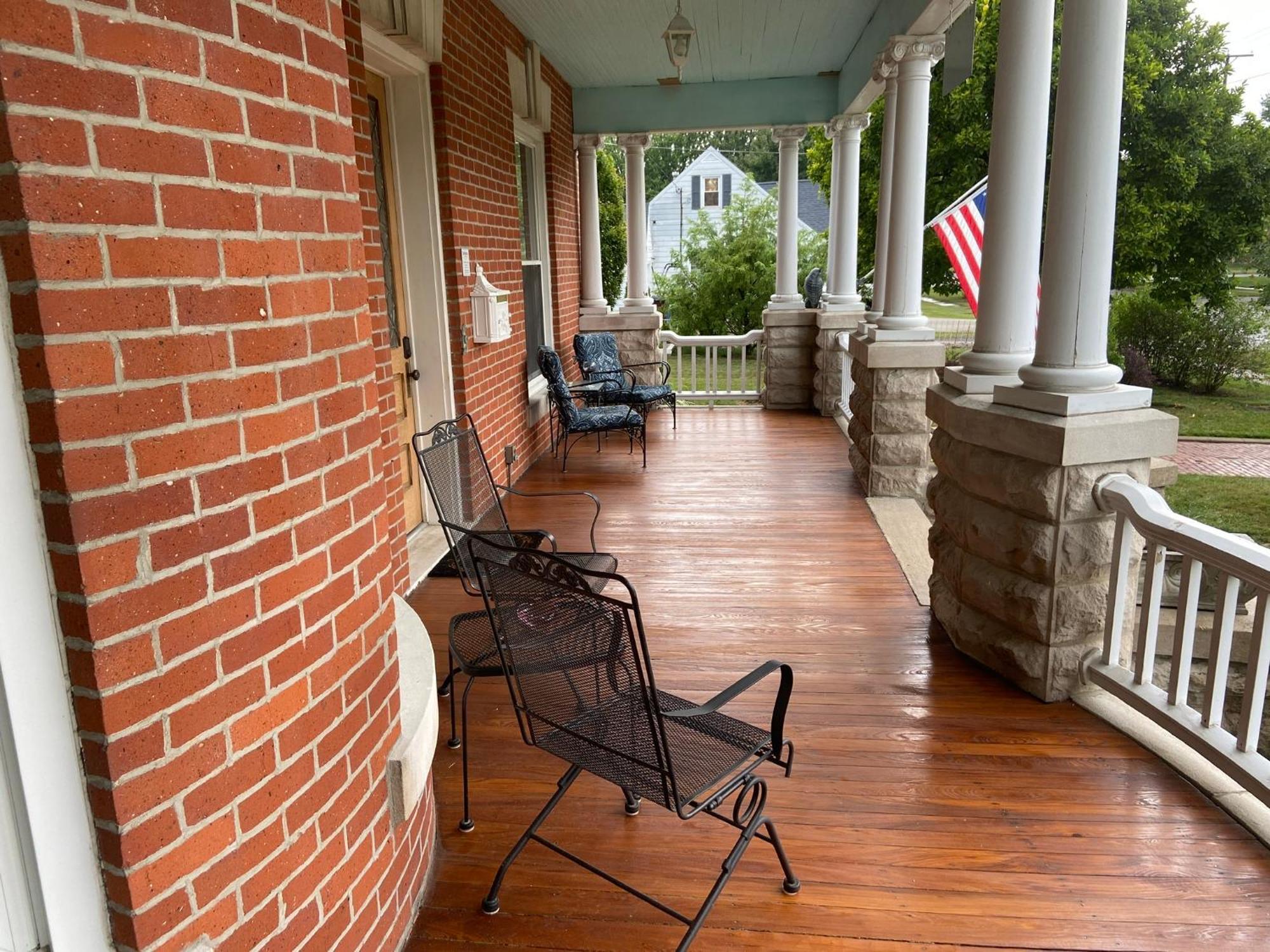 The Victorian Guesthouse Delphos Exterior foto